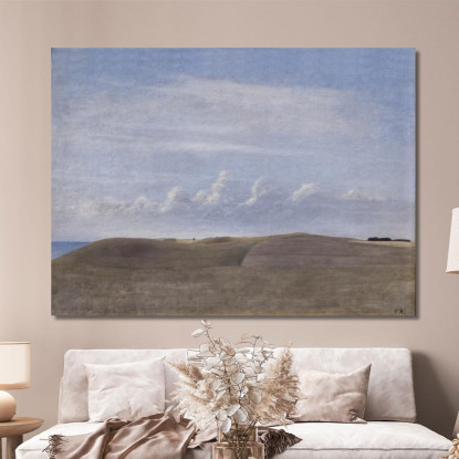 Paesaggio Vilhelm Hammershøi vhm42 quadro stampato su tela