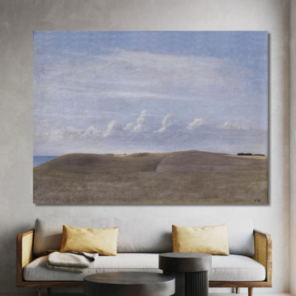 Paesaggio Vilhelm Hammershøi vhm42 quadro stampato su tela