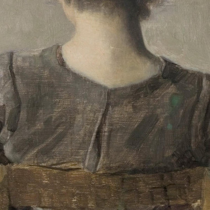 Riposo Vilhelm Hammershøi vhm51 quadro stampato su tela