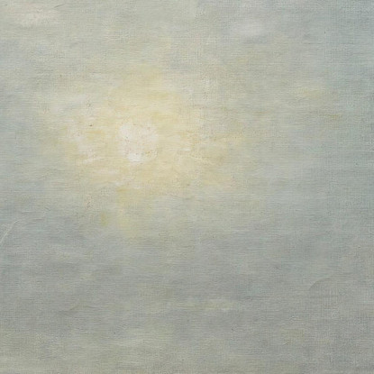 Sole Sul Mare Vilhelm Hammershøi vhm60 quadro stampato su tela