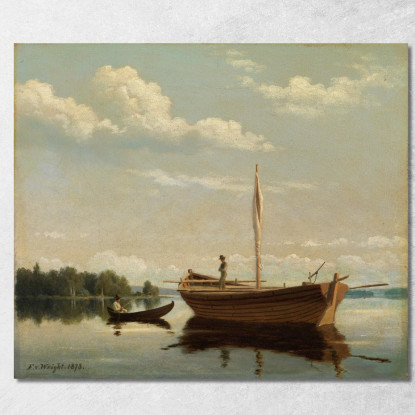 Nelle Isole Vicino A Kuopio Ferdinand von Wright fvw13 quadro stampato su tela