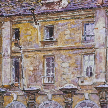 Il Chiostro Dell'Abbaye-Aux-Bois Rue De Sèvres Frédéric Houbron fhb22 quadro stampato su tela