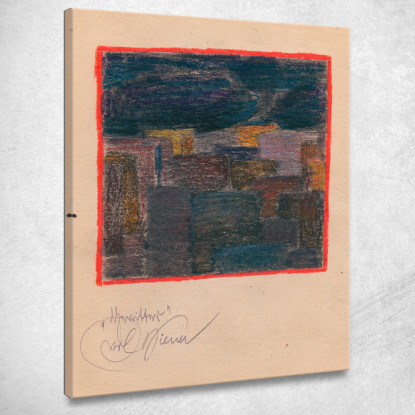 Temporale 2 Karl Wiener kwn216 quadro stampato su tela