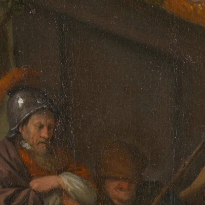 Sansone Offeso Dai Filistei Jan Steen jsn48 quadro stampato su tela