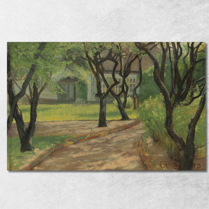 Un Sentiero Tortuoso Laurits Andersen Ring lar4 quadro stampato su tela