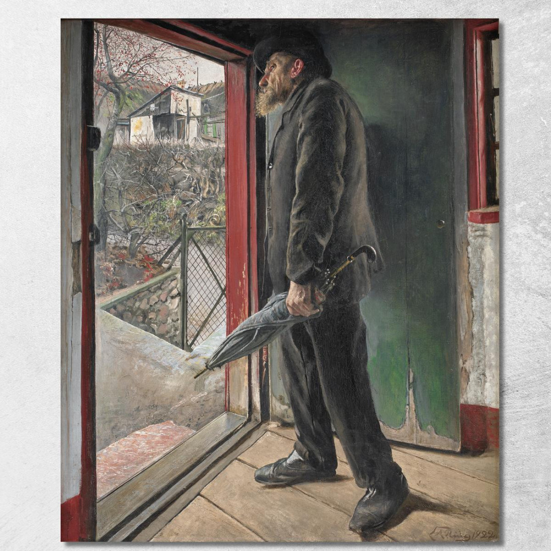 Ha Smesso Di Piovere? Laurits Andersen Ring lar18 quadro stampato su tela