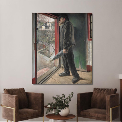 Ha Smesso Di Piovere? Laurits Andersen Ring lar18 quadro stampato su tela