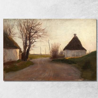 Paesaggio Laurits Andersen Ring lar25 quadro stampato su tela