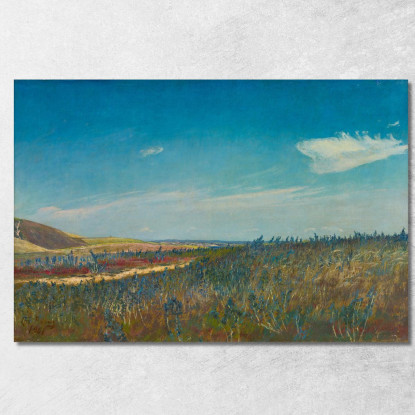 Vista Vicino A Karrebæksminde Nel Nord Della Zelanda Laurits Andersen Ring lar41 quadro stampato su tela