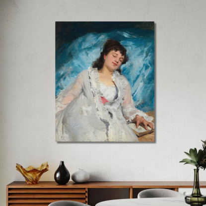 Dolce Riposo Victor Gabriel Gilbert vgg9 quadro stampato su tela