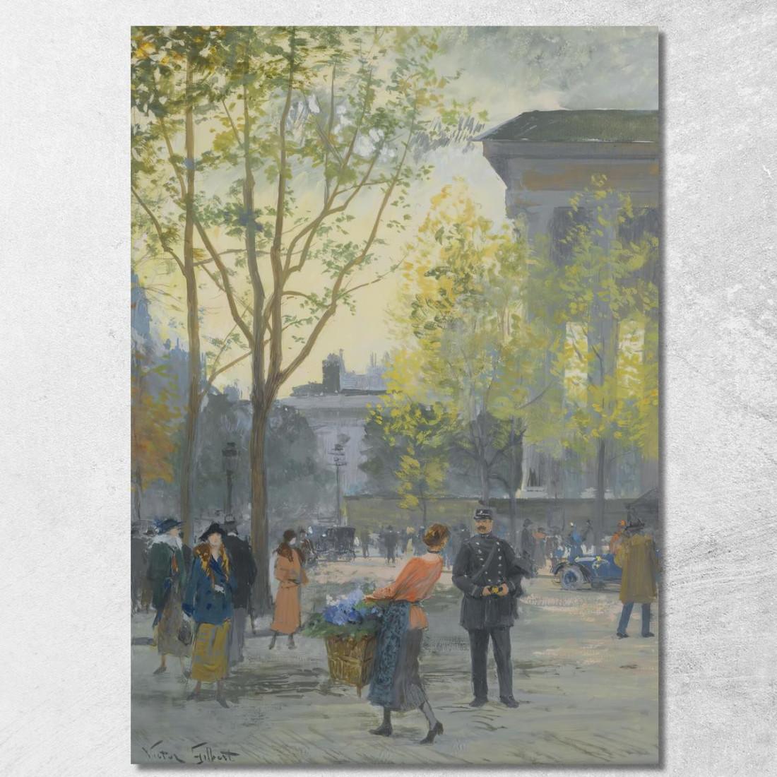 La Madeleine Victor Gabriel Gilbert vgg15 quadro stampato su tela