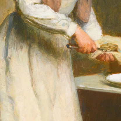 La Venditrice Di Ostriche Victor Gabriel Gilbert vgg16 quadro stampato su tela