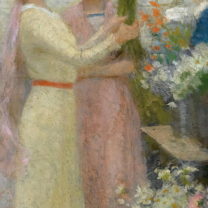 I Gladioli Victor Gabriel Gilbert vgg26 quadro stampato su tela