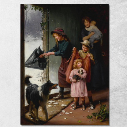 Finalmente A Casa Arthur John Elsley aje10 quadro stampato su tela