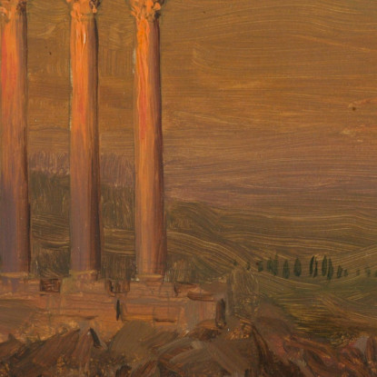 Rovine Classiche In Siria Frederic Edwin Church fec3 quadro stampato su tela