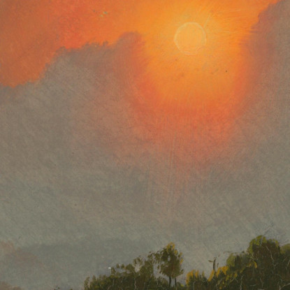 Cieli Nuvolosi Frederic Edwin Church fec4 quadro stampato su tela