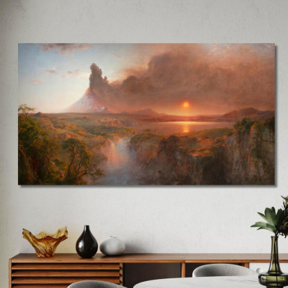 Cotopaxi 4 Frederic Edwin Church fec9 quadro stampato su tela