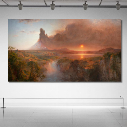 Cotopaxi 4 Frederic Edwin Church fec9 quadro stampato su tela
