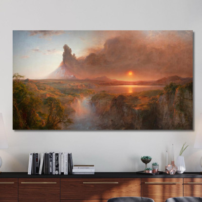 Cotopaxi 4 Frederic Edwin Church fec9 quadro stampato su tela