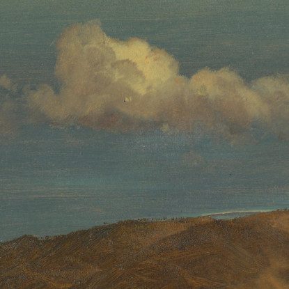 Paesaggio Collinare 2 Frederic Edwin Church fec14 quadro stampato su tela