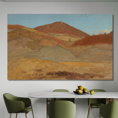 Paesaggio Collinare In Autunno Frederic Edwin Church fec15 quadro stampato su tela