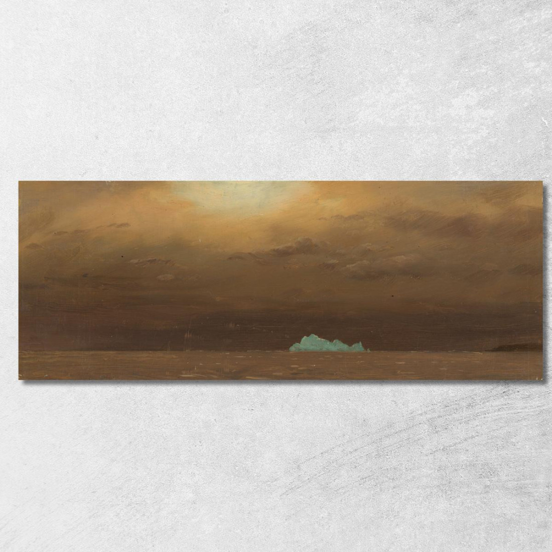 Iceberg A Terranova Frederic Edwin Church fec23 quadro stampato su tela