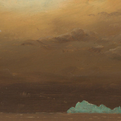 Iceberg A Terranova Frederic Edwin Church fec23 quadro stampato su tela