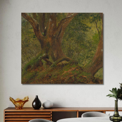 Nel Bosco Giamaica Frederic Edwin Church fec24 quadro stampato su tela