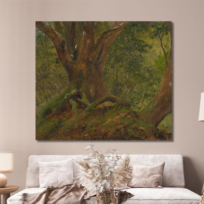 Nel Bosco Giamaica Frederic Edwin Church fec24 quadro stampato su tela
