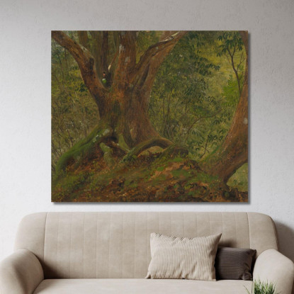 Nel Bosco Giamaica Frederic Edwin Church fec24 quadro stampato su tela