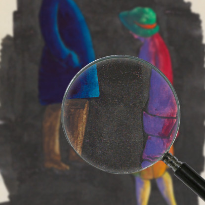 In Direzione Di Graz Karl Wiener kwn245 quadro stampato su tela