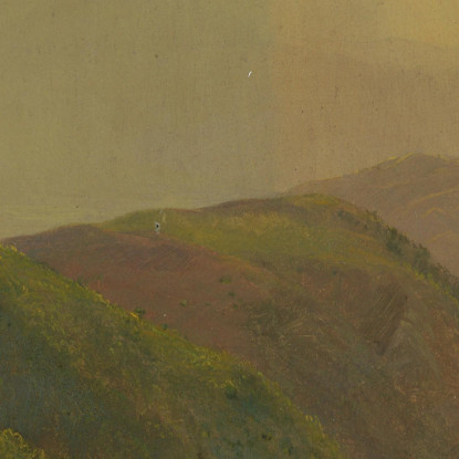 Paesaggio In Giamaica Indie Occidentali Frederic Edwin Church fec34 quadro stampato su tela