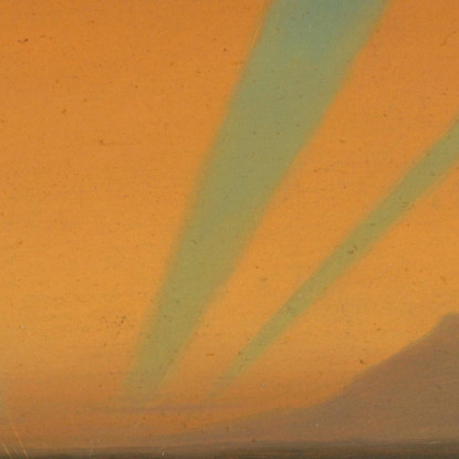 Paesaggio Con Tramonto Frederic Edwin Church fec38 quadro stampato su tela