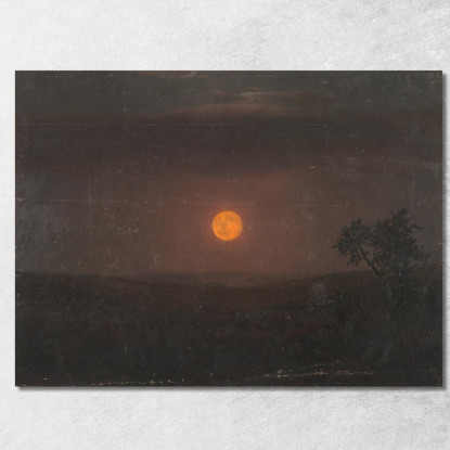 Fattoria Di Church Al Chiaro Di Luna Frederic Edwin Church fec43 quadro stampato su tela