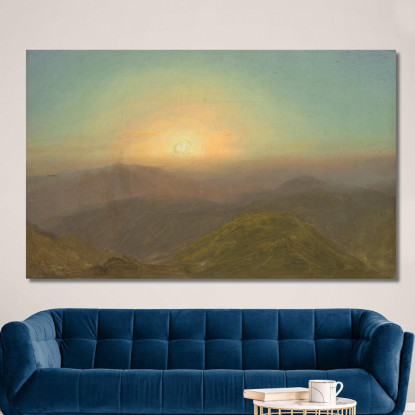 Paesaggio Mattutino Frederic Edwin Church fec44 quadro stampato su tela