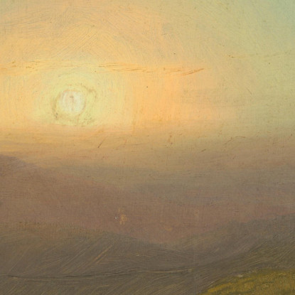 Paesaggio Mattutino Frederic Edwin Church fec44 quadro stampato su tela