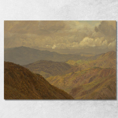Paesaggio Montuoso Ii Frederic Edwin Church fec49 quadro stampato su tela