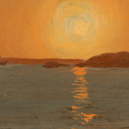 Cat Head Terranova Frederic Edwin Church fec57 quadro stampato su tela