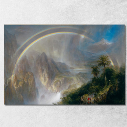 Stagione Delle Piogge Ai Tropici Frederic Edwin Church fec70 quadro stampato su tela