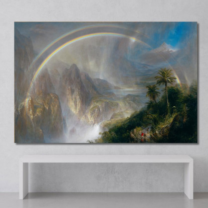Stagione Delle Piogge Ai Tropici Frederic Edwin Church fec70 quadro stampato su tela