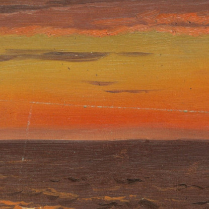 Paesaggio Marino Frederic Edwin Church fec74 quadro stampato su tela
