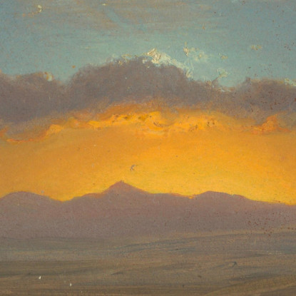 Tramonto 3 Frederic Edwin Church fec82 quadro stampato su tela