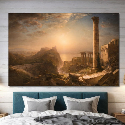 La Siria Sul Mare Frederic Edwin Church fec97 quadro stampato su tela