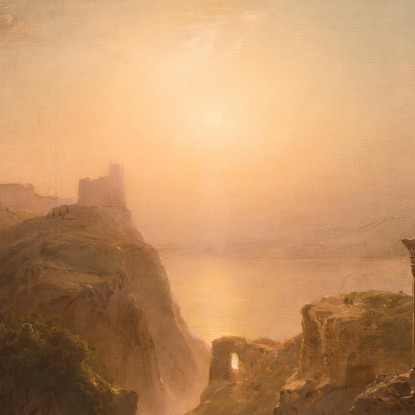 La Siria Sul Mare Frederic Edwin Church fec97 quadro stampato su tela