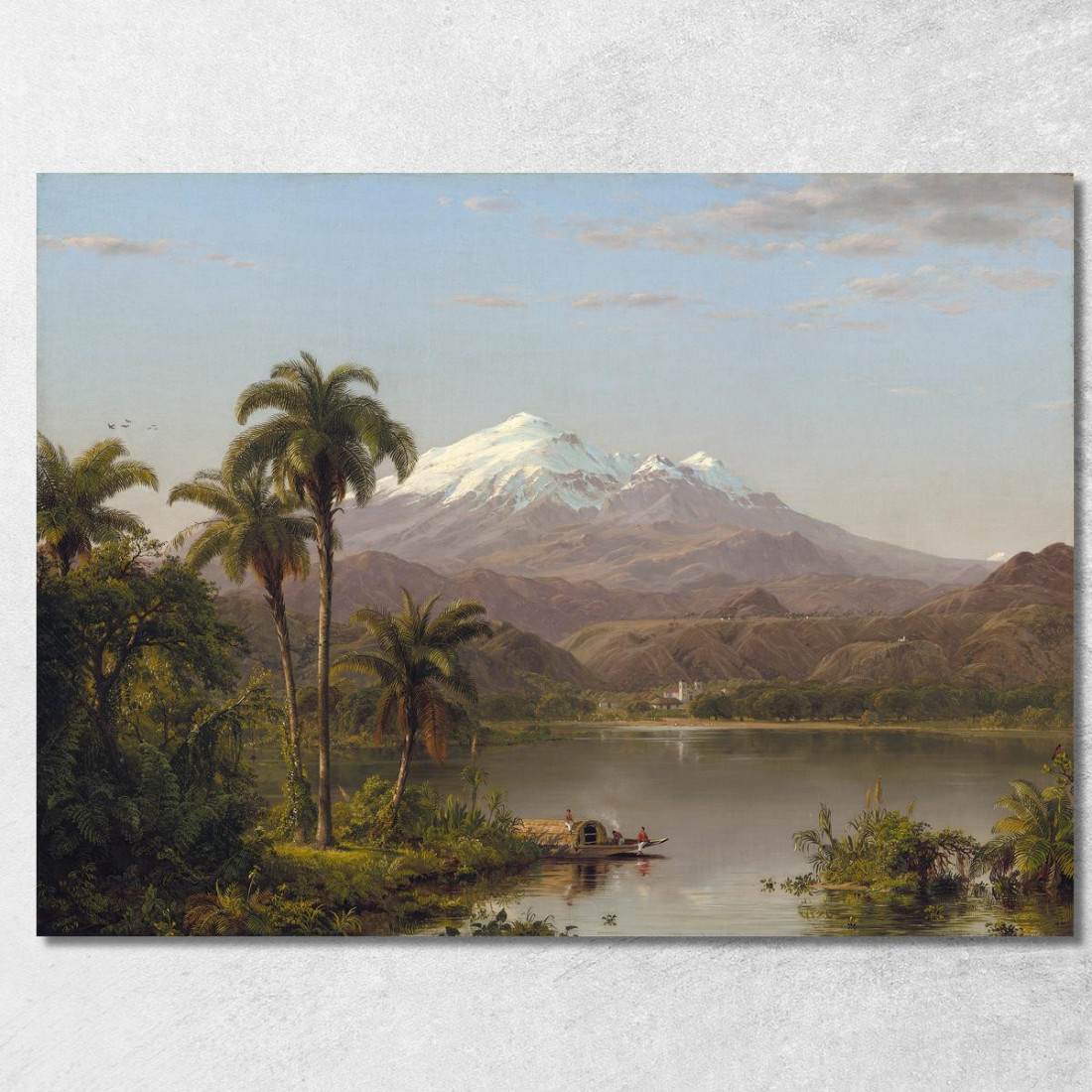 Palme Di Tamaca Frederic Edwin Church fec98 quadro stampato su tela