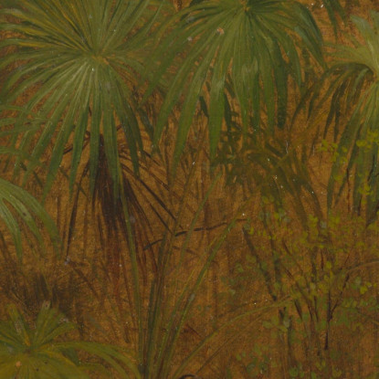 Palma Di Paglia Giamaica Frederic Edwin Church fec99 quadro stampato su tela