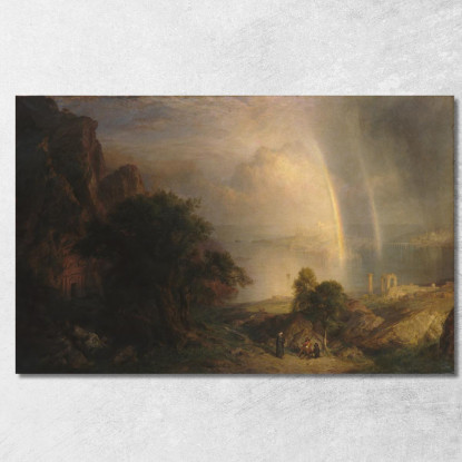Il Mar Egeo Frederic Edwin Church fec100 quadro stampato su tela