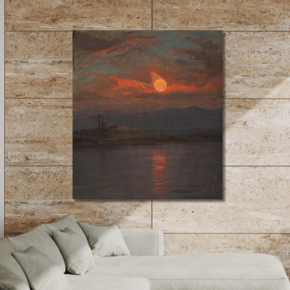 Il Carro Del Sole (Fantasia) Frederic Edwin Church fec101 quadro stampato su tela