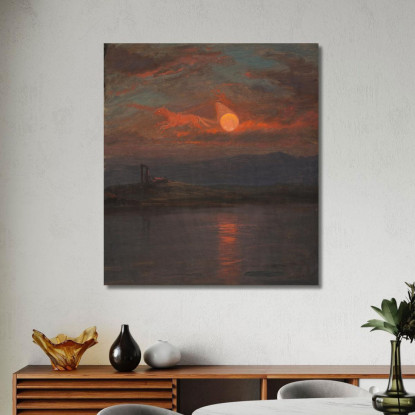 Il Carro Del Sole (Fantasia) Frederic Edwin Church fec101 quadro stampato su tela