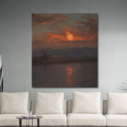 Il Carro Del Sole (Fantasia) Frederic Edwin Church fec101 quadro stampato su tela